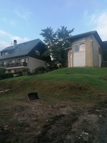 création d'un terrassement et d'un mur de soutènement d'une maison individuelle vers Voglans